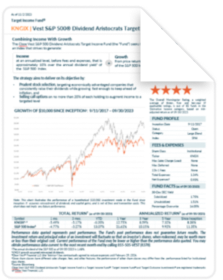 Cboe Vest - S&P 500® Dividend Aristocrats Target Income Fund fact sheet